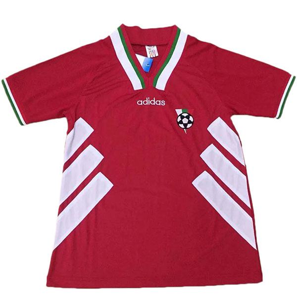 Bulgaria Retro Jersey Red Men's Soccer Sportwear Football Shirt 1994